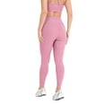 thumbnail image 3 of YITTY Active Women's UltraLuxe Crossover High-Waist Legging, Athleisure, 4-Way-Stretch, Pink Sorbet, 3X, 7/8 Length, 3 of 8
