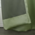 thumbnail image 3 of Sun Zero Bartlett Grommet Room Darkening Extra Wide Patio Curtain Panel, 100"X84", Sage Green, 3 of 6