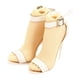 thumbnail image 1 of Sandalias de con Correa de Tobillo a La Moda de 1/6 para Mujer, blanco Sunnimix tacones altos femeninos, 1 of 7