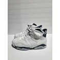 thumbnail image 3 of Ni - ke New 2022 Air Jordan 6 Retro Shoes Midnight Navy White Men's Size 8.5 [CT8529 141, 3 of 5