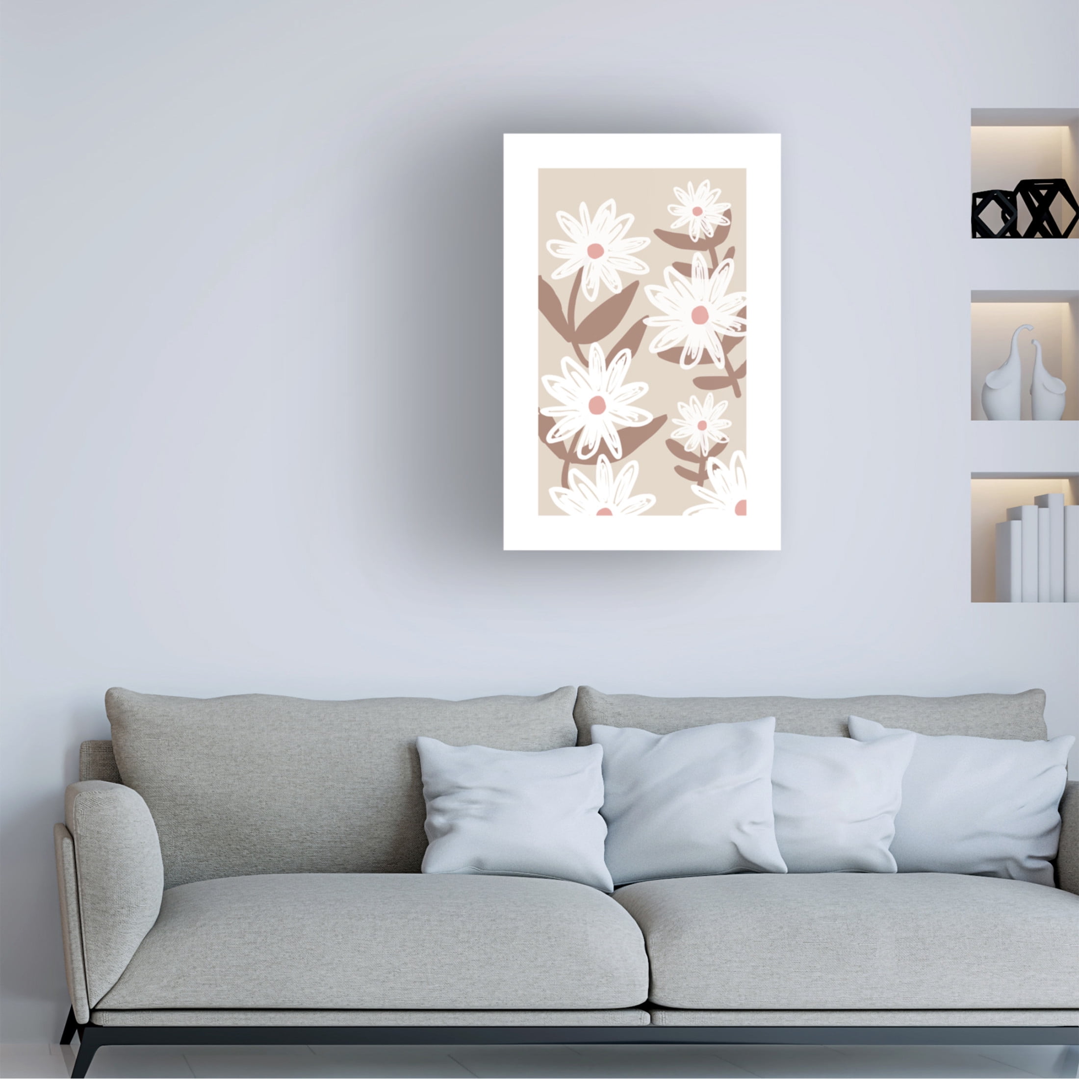 Trademark Fine Art Melloi Art Prints Pt041 Canvas Wall Art