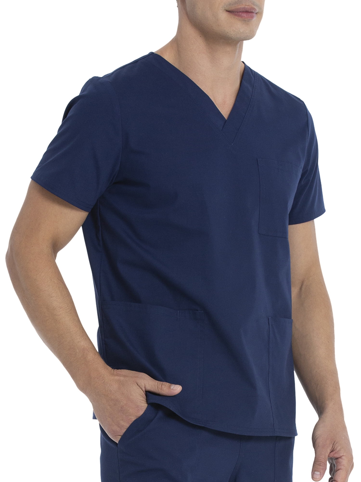 Scrubstar Unisex Solid V-Neck Scrub Top WM01T895
