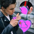 thumbnail image 4 of DcGZvy Lighter for Camping Lighter Grill, Windproof Lighter Heart-Shaped Lighters, Cool Gadgets for Women Lighter Gift, 4 of 7