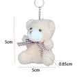 thumbnail image 4 of Llavero Con Muñecos Oso Peluche Bolso Dibujos Animados Bonitos para Mujeres Y Niñas (marrón Claro), 4 of 4