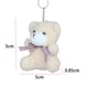 thumbnail image 4 of Llavero Con Muñecos Oso Peluche Bolso Dibujos Animados Bonitos para Mujeres Y Niñas (marrón Claro), 4 of 6