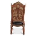 thumbnail image 3 of Pemberly Row Modern Wood Dining Side Chair - Set of 2 - Chestnut, 3 of 7