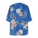 thumbnail image 4 of Blusa informal con estampado de manga larga para mujer, estilo cárdigan, de poliéster, 4 of 5