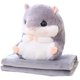 thumbnail image 1 of Almohadas tipo manta, almohadas de felpa con mantas para el hogar/oficina/viajes por carretera, 1 of 5