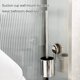 thumbnail image 3 of Soporte de cepillo de inodoro Soporte de pared Hogar WC Herramientas de limpieza Accesorios de baño, 3 of 11