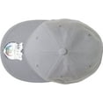 thumbnail image 5 of Solid Flat Brim Bill Fitted Baseball Cap, 5 of 6