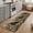 Brown, variant on Small Door Mat Indoor Outdoor 15.7"x23.6",Vintage Black Bears Absorbent Non Slip Entry Rug,Abstract Country Plaid Fish Retro Low Profile Welcome Mat for Front/Side Door Apartment Entrance Bathroom