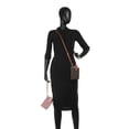 thumbnail image 5 of XB Women Leather Crossbody Wallet Cell Phone Purse Checkered Shoulder Handbag Clutch wristlet Wallets, 5 of 7