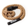 GSE Games & Sports Expert Gym Sisal Climbing Rope, Heavy Workout Rope for Indoor/Outdoor Workouts, Great for Climbing Exercises, Strength Training - 6 Feet