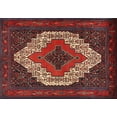 thumbnail image 1 of Ahgly Company Machine Washable Indoor Rectangle Traditional Brown Area Rugs, 5' x 7', 1 of 7