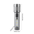 thumbnail image 3 of TIMIFIS Aluminum Alloy Flash Light Portable Searchlight Outdoor LED Strong Light Rechargeable Flashlight Waterproof Camping Light Camping & Hiking, 3 of 6