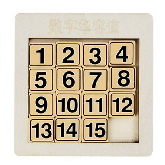 XFGOU Jouets et Loisirs Route Huarong Casse-Tête Numérique en Bois Activateur de Cerveau Jouet de Déverrouillage pour Enfants pour Passer Arts & Artisanat & Jouets DIY