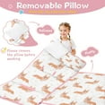 thumbnail image 3 of Cartoon Corgi Toddler Nap Mats for Kids Preschool,Sleeping Mat Bag or Kids,Toddler Sleeping Bag,Toddler Nap Mat or Daycare, 3 of 6