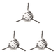 thumbnail image 1 of Césped Cabezales Accesorios para Desbrozadora (3 Cortadores), 1 of 4