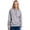 Athletic Heather, variant on JERZEES Unisex Ultimate CVC Hooded Sweatshirt, 60/40 Cotton/Polyester Winter Fleece Pullover Hoodies (Athletic Heather, M)