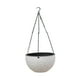 thumbnail image 2 of Maceta colgante con autorriego, diseño moderno, multifuncional, para jardinería. Blanco, 2 of 9