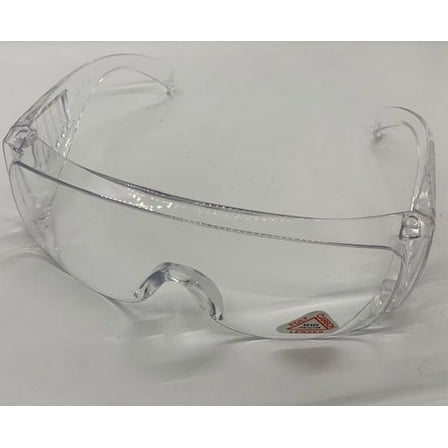 Polycarbonate UV400 Safety Glasses with Fixed Leg Clear 1/Pk