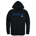 thumbnail image 1 of W Republic 558-121-BLK-04 DePaul University Sweat à Capuche Script, Noir - Extra Grand, 1 of 1