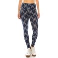 thumbnail image 1 of Long Yoga Style Banded Lined Multi Printed Knit Legging With High Waist - Multi, 1 of 4