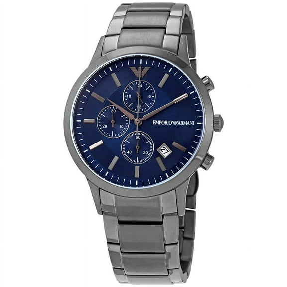 Armani Renato Chronograph Quartz Blue Dial Men's Watch AR11215