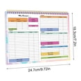 thumbnail image 3 of Budget Planner Monthly Budget Book Bill Organizer Undated, B5 Financial Budget Planner with Binder - Expense Tracking Notebook for Household & Personal Finance Management, Budget Planner Yellow, 3 of 8