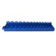 thumbnail image 5 of 1/2 3/8 1/4 Soporte de dados Funda de rack Soporte de almacenamiento Bandeja de riel divisor de herramientas Métrica azul S, 5 of 9