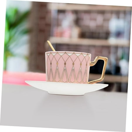 

SHZNSJWDKJ Enhance your everyday tea ritual with this stunning long-lasting and functional set of tea party cups. Elevate your kitchen aesthetic with this versatile and elegant drinkwar