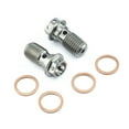 thumbnail image 2 of Titanium Single Banjo Bolt Rear Brake Master Cylinder M10x(1.25mm) Race Spec Pack x2, 2 of 6