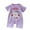 D-Purple, variant on Zwiiyzr Baby Boy Soft Romper Jumpsuits Summer Newborn Cotton Short Sleeve Thin Baby Onesie Baby Clothes Green
