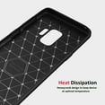thumbnail image 4 of Étui pour Samsung Galaxy S9 Plus, Durable [Absorption des Chocs] Mince TPU Mat Léger Étui Pare-Chocs, 4 of 5