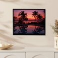 thumbnail image 3 of Awypu Art Wall Painting Maldivian Dinner candlelight Photos Posters Prints Beautiful Pictures Canvas for Home Decorations Gift, 3 of 4