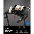 thumbnail image 3 of FLIMDER 2.5HP Folding Treadmills for Home with Bluetooth & Incline, Portable Running Machine Electric Compact Treadmills Foldable for Exercise Home Gym Fitness Walking Jogging, 3 of 6