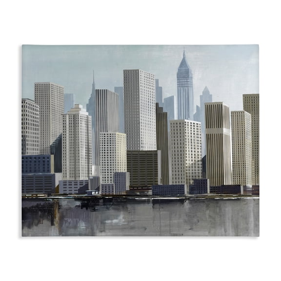 Stupell Industries New York City Sans Bridge Canvas Wall Art, design by Lorenzo Collective