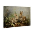 thumbnail image 4 of Stupell Industries Wild Rabbits in Nature Animals & Insects Painting Gallery Wrapped Canvas Art Print Wall Art, 36 x 24, 4 of 8