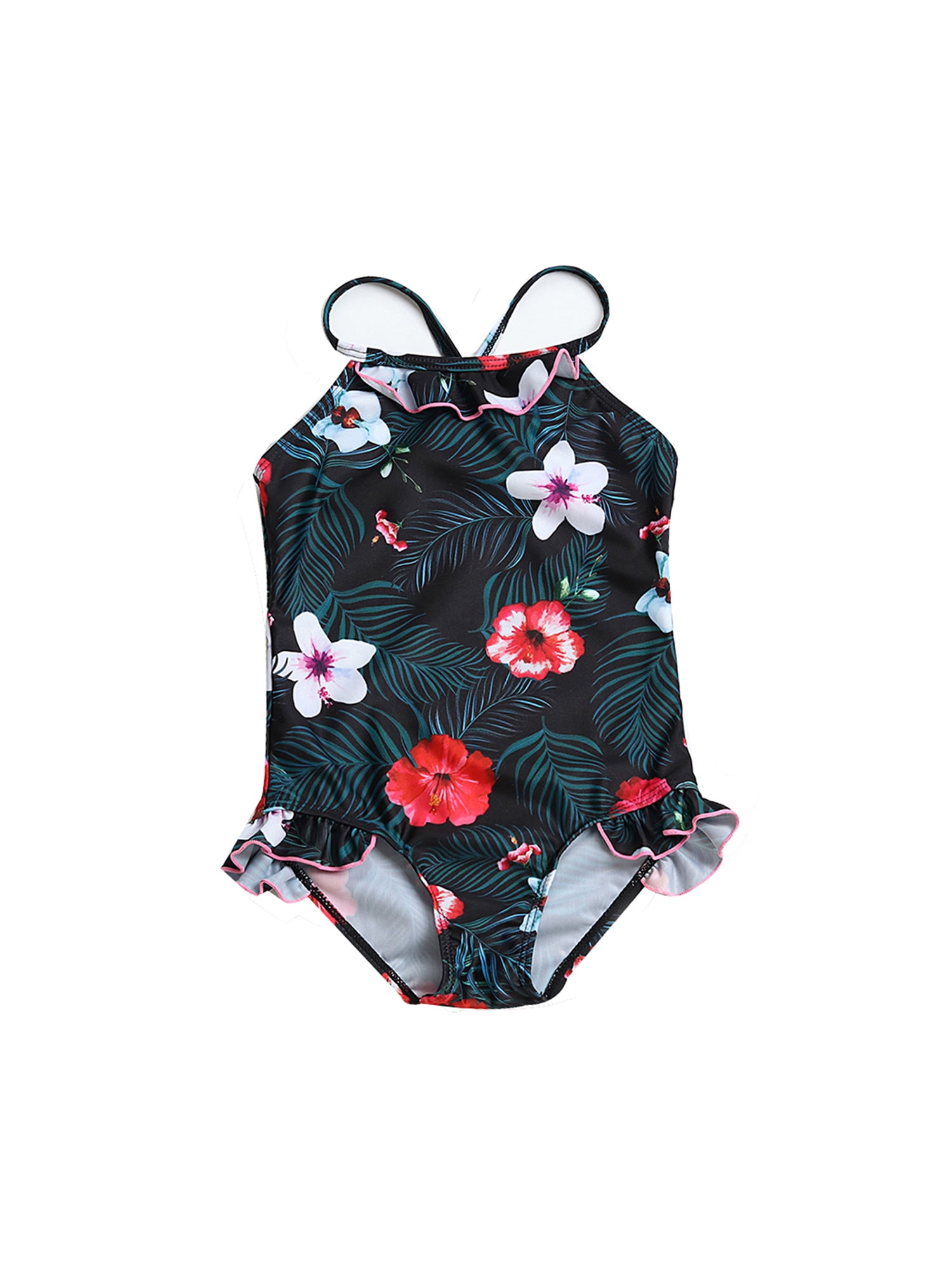 Roxy Girls Birdy Two Piece Tankini Swimsuit Set Roxy Girls Birdy Two Piece Tankini Swimsuit Set