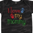 thumbnail image 4 of Inktastic I Love My Mommy Handprints Boys or Girls Baby Bodysuit, 4 of 5