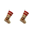 thumbnail image 2 of Bearachild Calcetín de Navidad árbol de Navidad chimenea ventana regalos bolsa calcetín casa Hotel tienda café fiesta decoración niños ciervos Ciervo 2piezas Bearachild CBP443922, 2 of 5