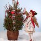 thumbnail image 5 of Adorno Colgante Figura de Anciano Hot6sl para Árbol de Navidad Lana para Personas Mayores Que Suben Escaleras, 5 of 5