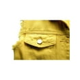 thumbnail image 4 of Yuemengxuan Women Classic Denim Vest, Sleeveless Solid Color Button Down Jean Jacket, 4 of 8