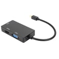thumbnail image 2 of Mini Displayport to VGA+HDMI+DVI Adapter Support 1.1a Dual Mode Input 50/60Hz 700mW, 2 of 8