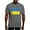 Gray, variant on CafePress - Ukraine Flag T Shirt - Mens Comfort Colors Shirt