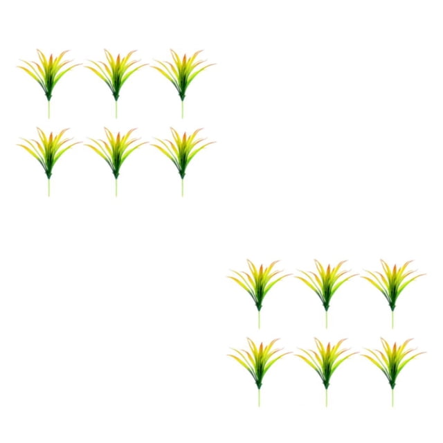 Bearachild Decoración de plantas de hojas falsas de plantas artificiales de 6 piezas Type1 NO1