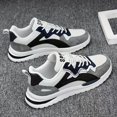 thumbnail image 2 of Men'S Stylish Color-Block Low-Top Skate Shoes, Comfortable, Non-Slip, Durable Casual Walking Shoes, Suitable for Outdoor Activities, Summer, 2 of 9
