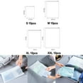 thumbnail image 3 of 10Pcs Travel Clothes Bag Seal Storage Waterproof Makeup Zip Organiser Pouch Lock, 3 of 4