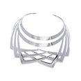 thumbnail image 3 of Collier Luxueux Ras du Cou Africain pour Filles Femmes Halloween, 3 of 8
