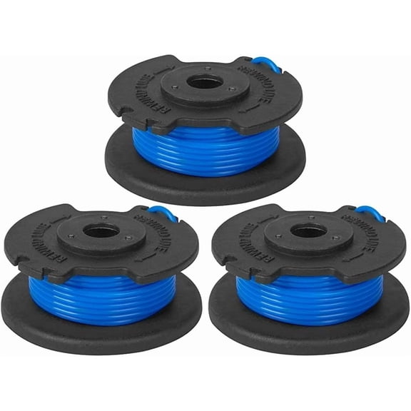 3 Packs Replacement Spool for Ryobi Weed Wacker String, Compatible with Ryobi 18v, 24v, and 40v Cordless Trimmers Refill, Parts#AC14RL3A